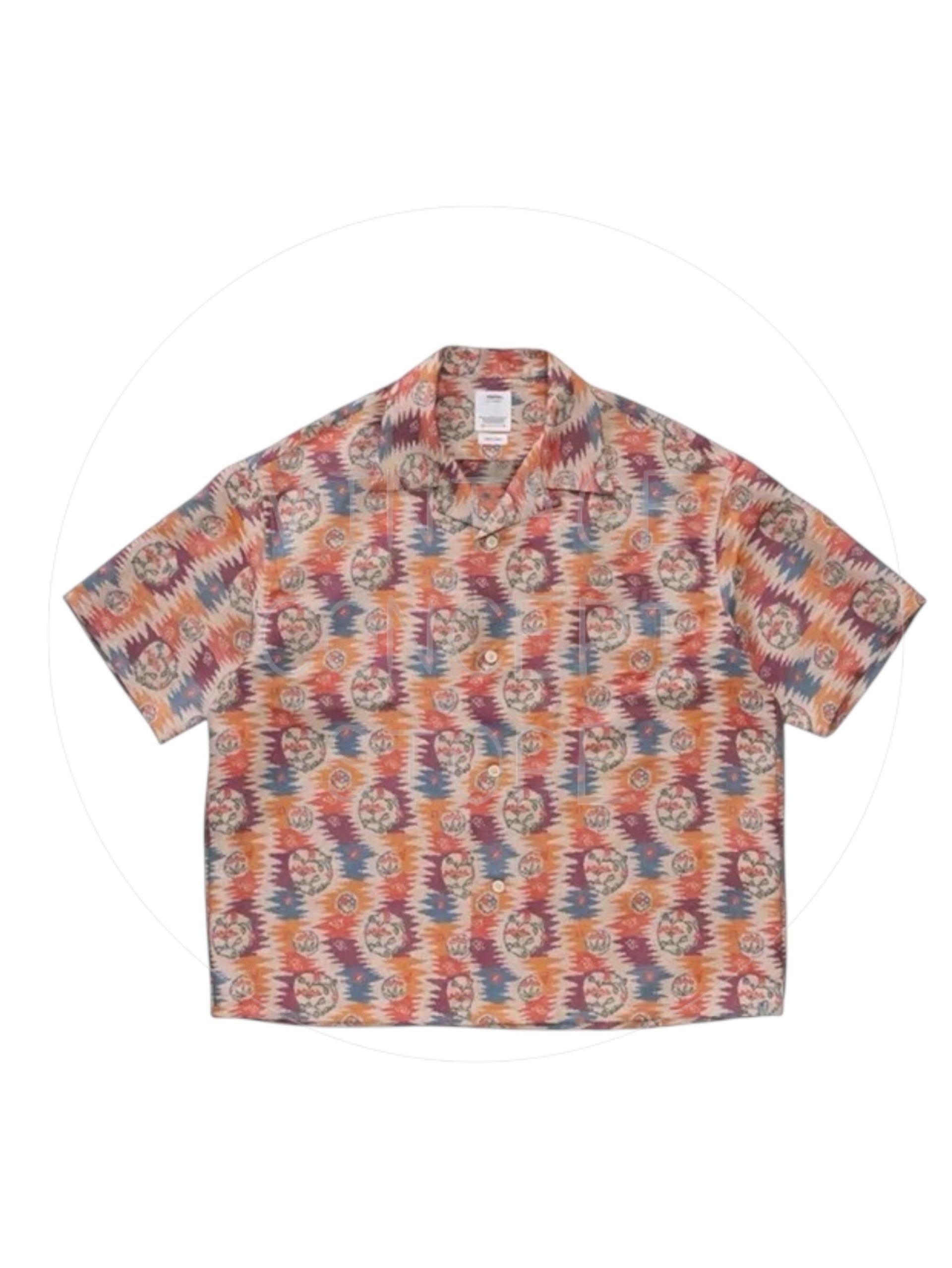 visvim 26SS CROSBY SHIRT S/S JACQUARD (SILK)